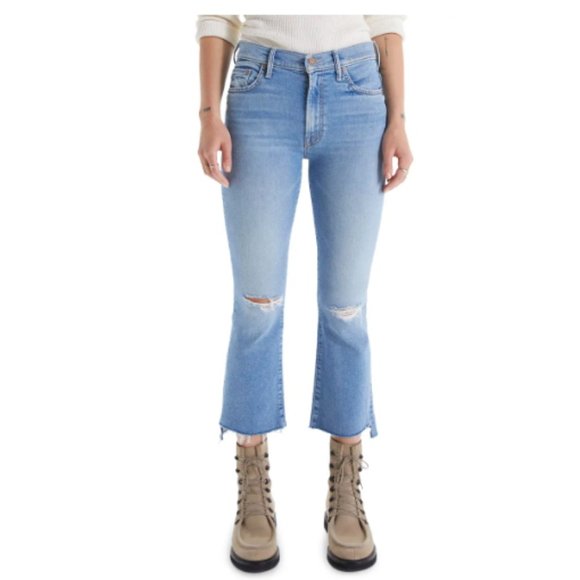 MOTHER Denim - MOTHER | The Insider Crop Step Fray (Thrilling Shots)